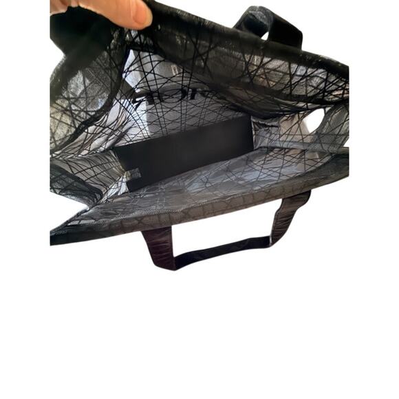 Christian Dior Black Mesh Tote Bag Promo 16x14x5 - Picture 4 of 6